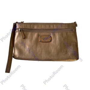 Michael Kors Wristlet/Mini Bag Rose Gold Color - EUC